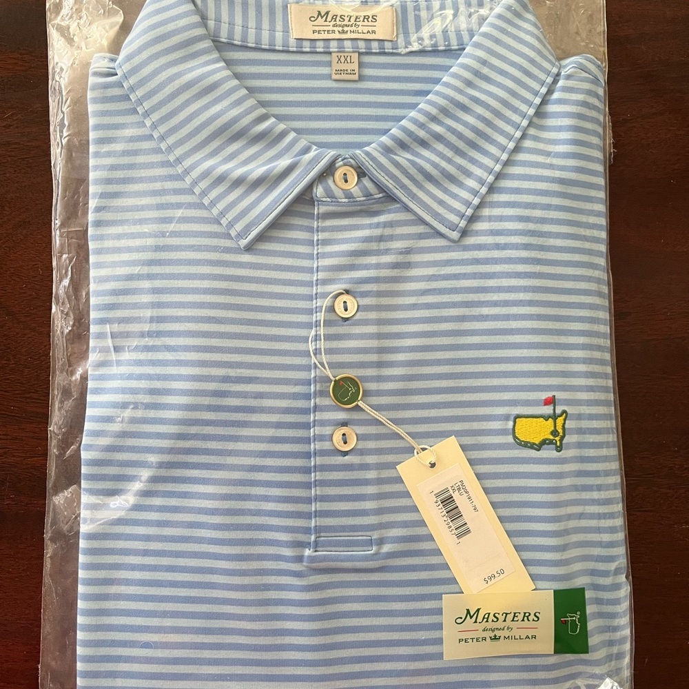 NWT Masters Peter Millar Polo in XXL